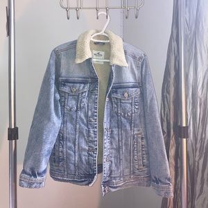 Denim Sherpa Jacket